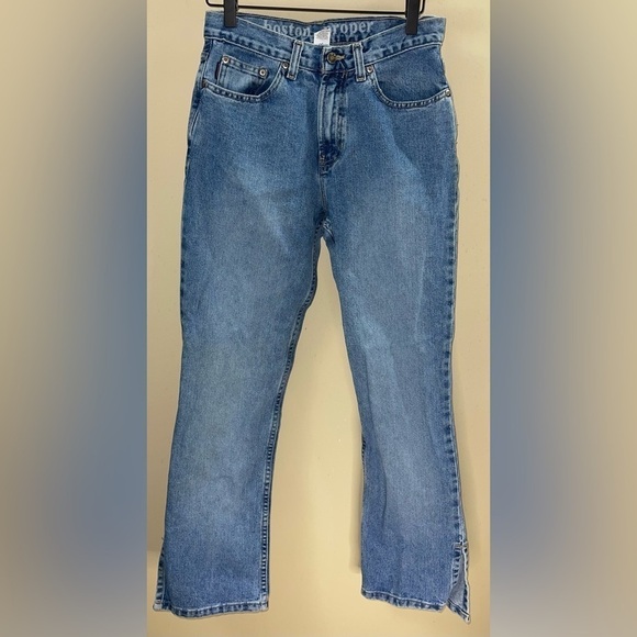 Boston Proper Flare Denim Blue Jean Size 6 - Picture 1 of 9